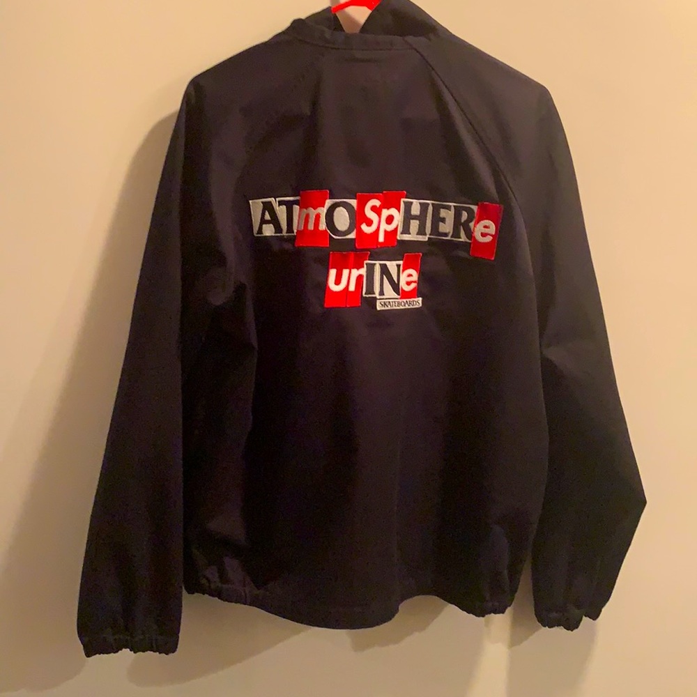 Supreme x Antihero Snap Front Twill Jacket